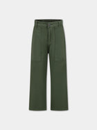 Jeans verde per bambino,Stella Mccartney Kids,TU6S00 Z0156 727